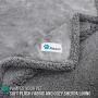 PetAmi Waterproof Dog Blanket for Bed, Couch, Sofa | Waterproof Dog Bed Cover for Large Dogs, Puppies | Sherpa Fleece Pet Blanket Furniture Protector | Reversible Microfiber