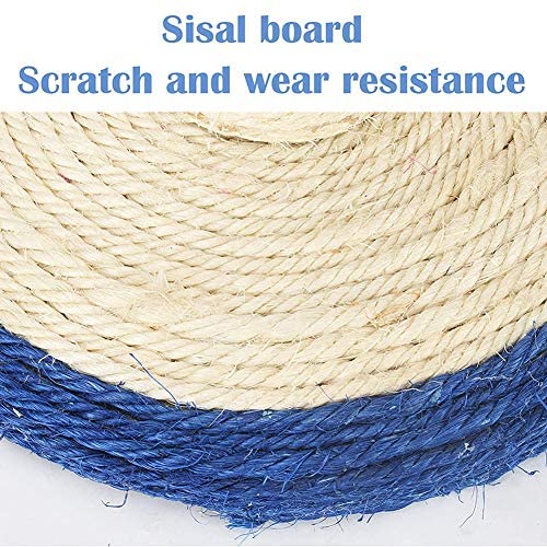WANTRYAPET 16'' Cat Scratching Post, Durable Cat Furniture with Sisal Rope for Small Cats, Kitty Scratching Post with Hanging Ball,Cat Interactive Toys