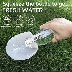LumoLeaf Water Bottle for Dogs, Portable Dog Water Bottle, 20 Oz Pet Travel Water Bottle