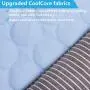 RPGT Pet Cooling Bed Mat Summer Self Cooling Pad Washable Cool Fabric Bed Mat Non-Slip Water Resistant for Dogs & Cats - No Water or Electricity Needed RPGT Pet Cooling Bed Mat Summer Self Cooling Pad Washable Cool Fabric Bed Mat Non-Slip Water Resistant for Dogs & Cats - No Water or Electricity Needed