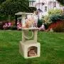 Zone Tech Pet Cat Tower Tree - Premium Quality Large Multi-Level Safe Cat Tree Stand House with Scratching Posts Tower Playing Spot Condo Zone Tech Pet Cat Tower Tree - Premium Quality Large Multi-Level Safe Cat Tree Stand House with Scratching Posts Tower Playing Spot Condo