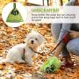PobbY Dog Poop Bags Biodegradable Unscented, Extra Thick Strong 100% Leak Proof (24 Rolls / 360 Count) Includes Dispenser