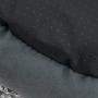 Best Pet Supplies Grey Dog Round Bed 18 x 18 x 16 Inches