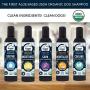 4-Legger Aloe Dog Shampoo All Natural and USDA Certified Organic Dog Shampoo - Hypoallergenic and Unscented for Sensitive Skin - USA - 8 oz