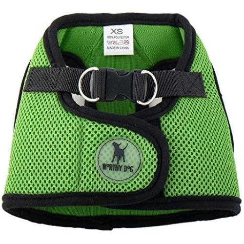The Worthy Dog Sidekick Harness, Lime, XXXL