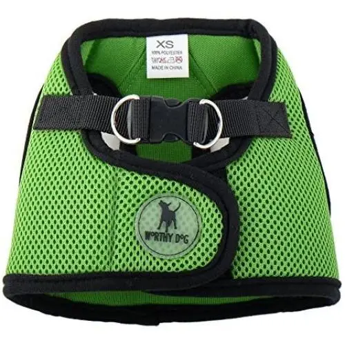 The Worthy Dog Sidekick Harness, Lime, XXXL
