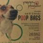 Peppy Pooch Pet Waste Bags - Earth Friendly - Large Poop Bags, 240 Bags (16 Rolls) Unscented