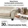 Enchanted Home Pet Dreamcatcher Dog Sofa, 32.5 by 21 by 12-Inch, Caramel