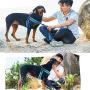 Dog Harness No Pull Ultra Soft Breathable Padded Pet Harness 2 Adjustable Botton, 3M Reflective Pet Harness for Dogs Easy Control for Small Medium Large Dogs