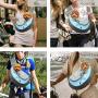 BELPRO Pet Dog Sling Carrier for Small Dogs, Cats and Puppies, Breathable Mesh Pet Front Hands-Free Bag with Adjustable Shoulder Strap for Outdoor and Travel