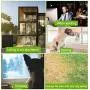 TUOKEOGO Dog Grass Pad with Tray, Puppy Potty Training Grass, Indoor Dog Potty with Training Guide-Medium Small Dog-25&x20&