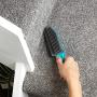Beldray LA071590EU Plus+ TPR Upholstery Brush | Rubber Bristles Capture Dust and Dirt | Ideal for Homes with Pets | Turquoise/Grey, 25 x 5 x 3 cm