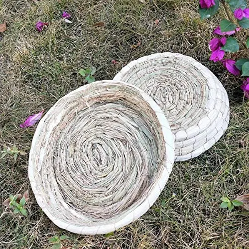 LWINGFLYER Bowl-Shaped Cat Scratch Board Pad Straw Pet Nest Bed Cat Toy Supplies Hand-Woven Rattan Grass Bed LWINGFLYER Bowl-Shaped Cat Scratch Board Pad Straw Pet Nest Bed Cat Toy Supplies Hand-Woven Rattan Grass Bed
