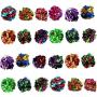 Sungrow Mylar Crinkle Balls for Cats, Soft, Lightweight & Fun Toy for Both Kittens & Grown-up Cats, Shiny & Stress Buster Toy, Interesting Crinkly Sounds, Safe for Your Kitty, 24 Pcs