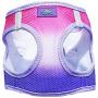 DOGGIE DESIGN American River Step in Mesh Choke Free Reflective Strips Dog Harness Ombre Collection - Raspberry Sundae