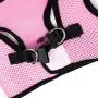 Weebo Pets SoftnSafe Adjustable Dog Harness (Pink, XS)