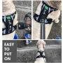 Easy Lock Dog Harness and Leash Set for Small Large Dogs Puppy Breed, Magnetic Clasp Reflective Vest with Training Leash One Hand Easily Connect
