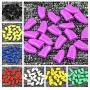 JOYJULY 100pcs Dog Nail Caps Soft Claw Covers Nail Caps for Pet Dog Pup Puppy Paws Home Kit, 5 Random, with Glue, Tips and Instruction