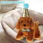 2 Pcs Birthday Hat, Pet Cat Dog Birthday Caps Reusable Headwear Bowknot Party Costume Perfect Dog or Puppy Birthday Gift (Blue) 2 Pcs Birthday Hat, Pet Cat Dog Birthday Caps Reusable Headwear Bowknot Party Costume Perfect Dog or Puppy Birthday Gift (Blue)