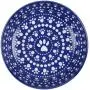 ORE Originals Bowl Ceramic Bandana Blue Shallow, 1 EA