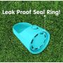 Pet Water Bottle, Leak-Proof Dog Water Dispenser with Drinking Feeder for Pets - Outdoor Walking, Hiking, Traveling - Portable and Convenient, Food-Grade, BPA-Free Silicone Multi-Color Options 14oz