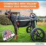 Walkin Lift Combo Rear Dog Harness for Mobility | Helps Dogs with Arthritis, Senior Dogs and Pets Recovering from Surgery
