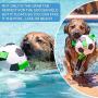 Hyper Pet The Original Quality Grab Tabs Dog Soccer Ball (Indoor-Outdoor Interactive Dog Toy Dog Balls with Easy Grab Tabs) Fun Dog Tug Toy and Dog Ball - 2 Size Options Available