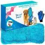 Microfibre Dog Drying Towel Chenille, Absorbent Quick Pet Drying Bundle with Pet Glove for Easy Hair Combing, Machine Washable Pet bathrobe for Puppy Cats 80x35cm Blue Kitchen Shammy Beach Small Large Microfibre Dog Drying Towel Chenille, Absorbent Quick Pet Drying Bundle with Pet Glove for Easy Hair Combing, Machine Washable Pet bathrobe for Puppy Cats 80x35cm Blue Kitchen Shammy Beach Small Large
