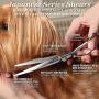 Master Grooming Tools 5900 Series Japanese Stainless Steel Shears — High-Performance Shears for Grooming Dogs - Curved, 8''