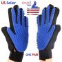 Pet Grooming Glove Silicone Brush for Hair Removal, Pet Hair Mud Remover Mitt for Dogs, Cats and Horse, Bathing Deshedding Massaging Glove Brush (XXL)
