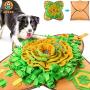 AWOOF Snuffle Mat Pet Dog Feeding Mat, Durable Interactive Dog Toys Encourages Natural Foraging Skills