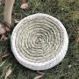 LWINGFLYER Big Bowl-Shaped Cat Scratch Board Pad Straw Pet Nest Bed Toy Supplies Rattan Bed Hand-Woven Cat Litter Cat Scratch Box Cat Favorite