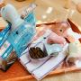 BOZHONG Pet Food Spoon Food Cup Food Shovel Plastic Scoop Clip Food Measuring Scoop Duck Shape Cute Cup Clip for Dog Cat(Blue)