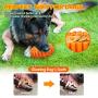 FOCUSPET Squeaky Dog Toys for Aggressive Chewers Large Breed Pet Chew Toys Dog Almost Indestructible Durable Squeaky Toys with Non-Toxic Natural Rubber for Medium Large Breed Dogs Puppies