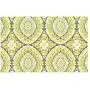 KESS InHouse Miranda MOL Yellow Tessellation Feeding Mat for Pet Bowl, 18 by 13-Inch