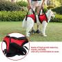 AUNMAS 2 Types Dog Support Harness Front & Rear Walking Aid Harness Lifting Pulling Vest for Old & Injured Dogs(2#)