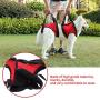 AUNMAS 2 Types Dog Support Harness Front & Rear Walking Aid Harness Lifting Pulling Vest for Old & Injured Dogs(2#)