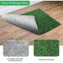 Upgrade Large Dog Grass Pad with Tray (35’’X23.2’’), Artificial Grass Mats Washable Pee Pad and Professionally Pet Toilet Potty Tray, Replacement Dogs Turf Potty Training for Indoor Outdoor Apartment