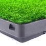 COLIBROX Dog Potty Home Training Toilet Pad Grass Surface Pet Park Mat Outdoor Indoor