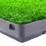 COLIBROX Dog Potty Home Training Toilet Pad Grass Surface Pet Park Mat Outdoor Indoor COLIBROX Dog Potty Home Training Toilet Pad Grass Surface Pet Park Mat Outdoor Indoor