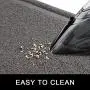 SHUNAI Pet Feeding Mat for Dogs and Cats Extra Large Flexible and Waterproof Pet Food and Water Bowl, Easy to Clean Dog Food Mat Floors with Non Slip Back …