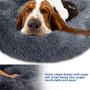 TAMOWA Dog Bed Cat Bed Comfortable Donut Cuddler Round Dog Bed for Small Medium Dogs Ultra Soft Calming Dog Bed, Self Warming, Improved Sleeping, Anti-Slip Base (Size 20''/24''/28''/31'')