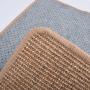 Cat Scratch Pad, Natural Sisal Cat Scratcher Mat Kitty Scratching Post Anti-Slip Cats Sleeping Carpet for Grinding Claws Protect Furniture