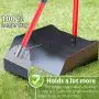 X-TECOKIT Larger Pooper Scooper - Durable & Sturdy Rake, Spade, Tray Set with Long Handle Great for Large Small and Multi Dogs - Poop Scoop No Bend Down Easy to Use for Yard Grass Gravel Dirt X-TECOKIT Larger Pooper Scooper - Durable & Sturdy Rake, Spade, Tray Set with Long Handle Great for Large Small and Multi Dogs - Poop Scoop No Bend Down Easy to Use for Yard Grass Gravel Dirt
