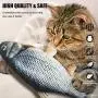 PJLJY 10'' Electric Moving Cat Kicker Fish Toy, Realistic Plush Simulation Electric Wagging Fish Cat Toy Catnip Kicker Toys, Funny Interactive Pets Chew Bite Supplies for Cat PJLJY 10'' Electric Moving Cat Kicker Fish Toy, Realistic Plush Simulation Electric Wagging Fish Cat Toy Catnip Kicker Toys, Funny Interactive Pets Chew Bite Supplies for Cat