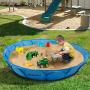 Alvantor Pet Swimming Pool Dog Bathing Tub Kiddie Pools Cat Puppy Shower Spa Foldable Portable Indoor Outdoor Pond Ball Pit Patent Pending