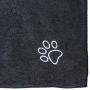 My Doggy Place Pet Dog Cat Microfiber XL Drying Towel 45x28 inch, Ultra Absorbent for Bathing and Grooming (Brown, Oatmeal, Charcoal, Light Gray, Teal, Sage Green, Charcoal Striped with Paw Print)
