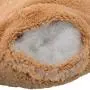 QUMY Cat Sleeping Bag Warm Soft Puppy Cat Bed Cave Igloo Nest Brown (21.5 18.8 5.1 ) QUMY Cat Sleeping Bag Warm Soft Puppy Cat Bed Cave Igloo Nest Brown (21.5 18.8 5.1 )