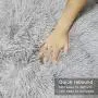 Hopeseily Dog Round Beds Comfortable Donut Dog Bed for Large Medium Dogs, Anti-Slip, Waterproof Base, Machine Washable, Faux Fur Cushion Bed Hopeseily Dog Round Beds Comfortable Donut Dog Bed for Large Medium Dogs, Anti-Slip, Waterproof Base, Machine Washable, Faux Fur Cushion Bed