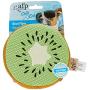 All For Paws Chill Out Kiwi Cooling Flyer Refreshing Fetch Dog Chew Toy for Hydration & Play